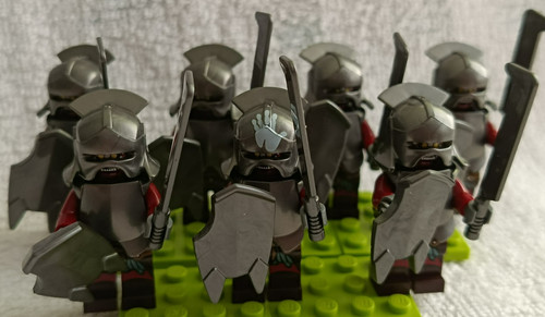 Uruk hai mit schwert - 7x, schwert,